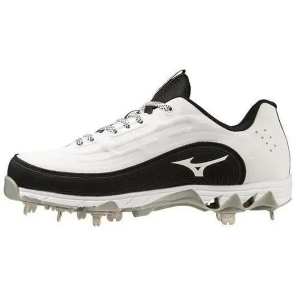 NWT Mizuno Women's 9-Spike Swift 8 Metal Fastpitch Softball Cleats - Picture 2 of 6